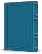 Large Type Tehillim / Psalms Pocket Size - Signature Leather - Royal Blue  - Signature Leather - Royal Blue